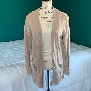 Old Navy Sz Large Beige Cardigan